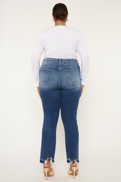 KanCan Curvy Size Slim Straight Jeans