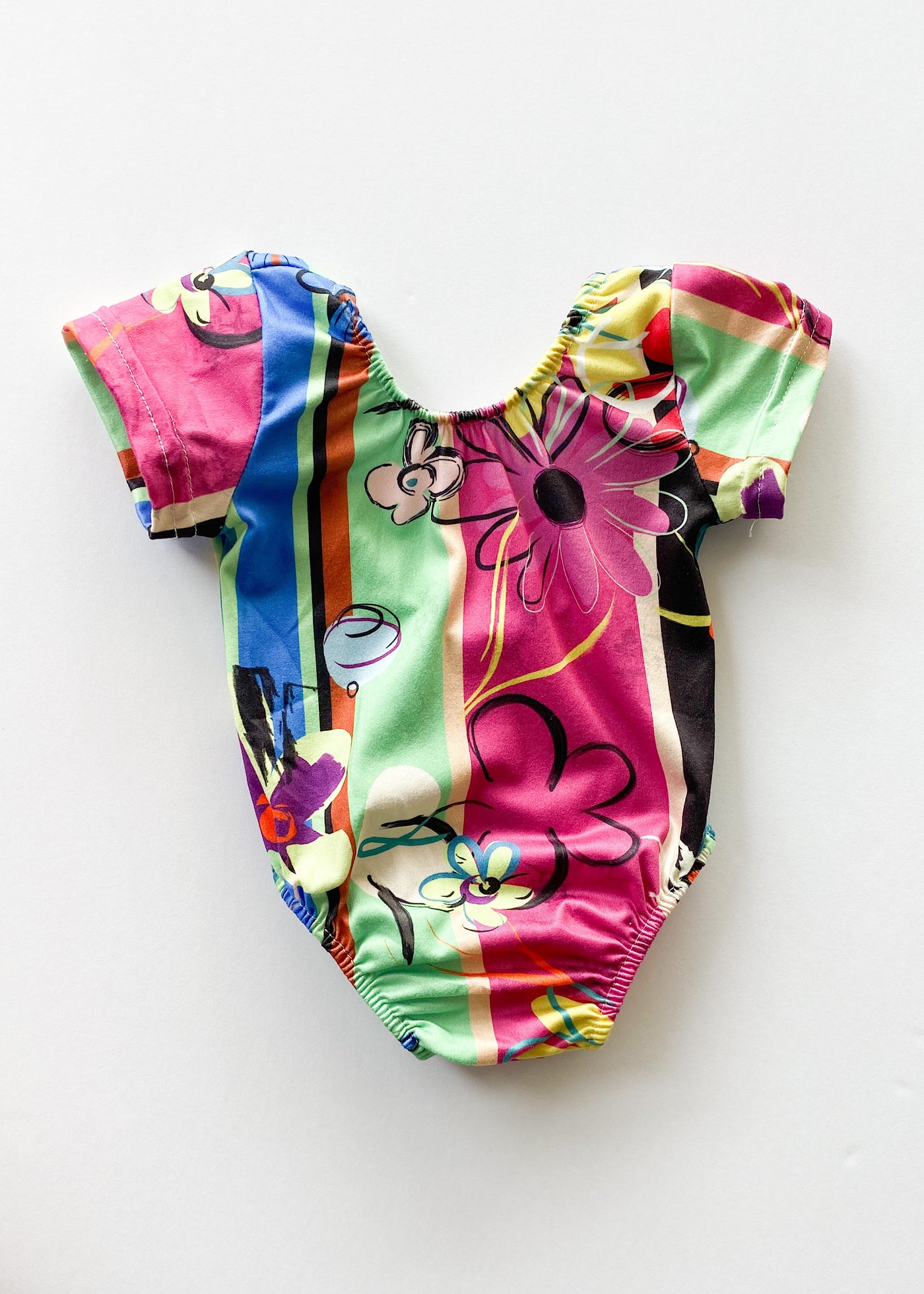 Infants Abstract Floral Bodysuit