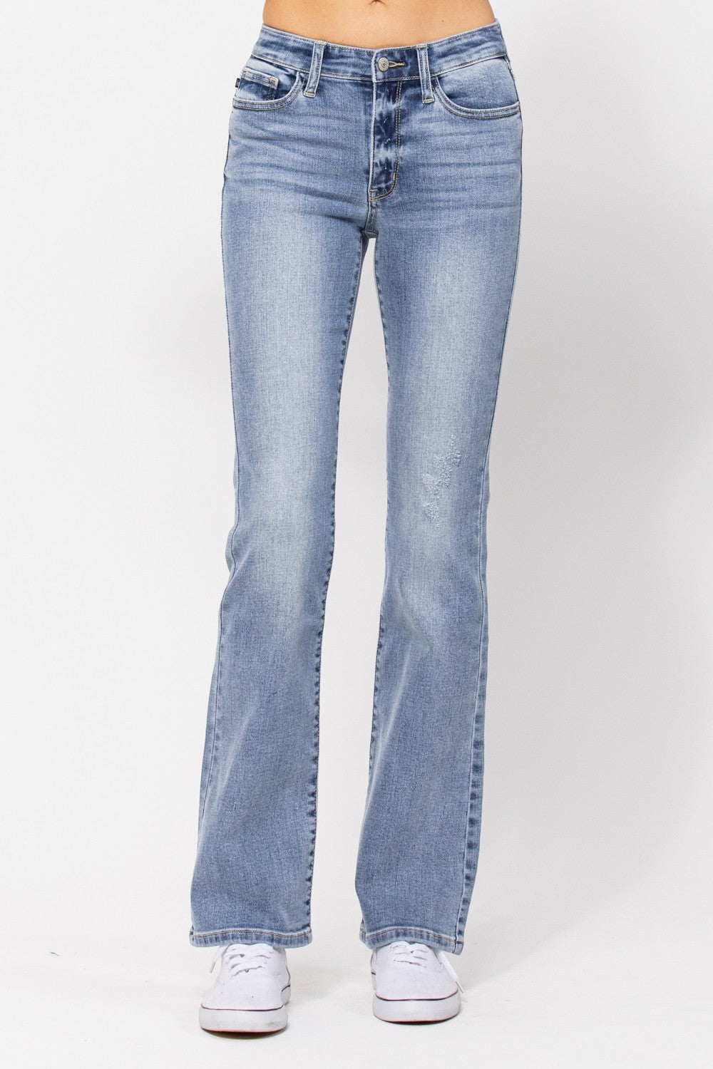 Judy Blue Mid Rise Core Bootcut Jeans