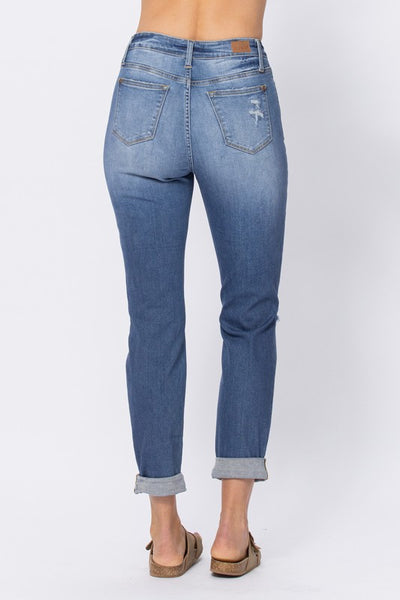 Judy Blue High Waist Boyfriend Jeans