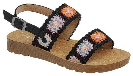 Crochet Detail Sandal