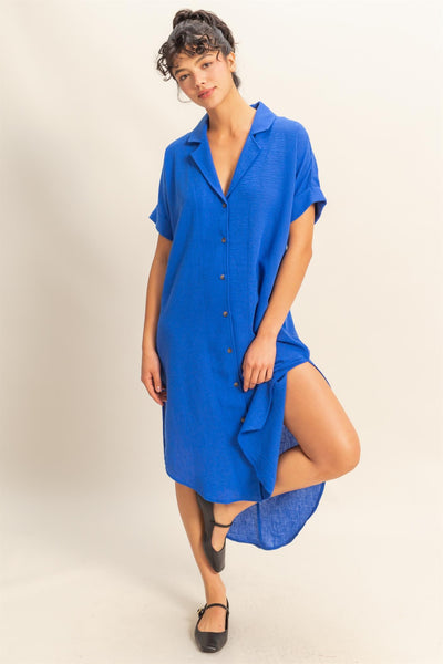 Button Down Shirt Dress