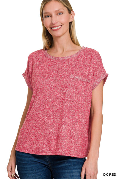 Melange Hacci Pocket Tee
