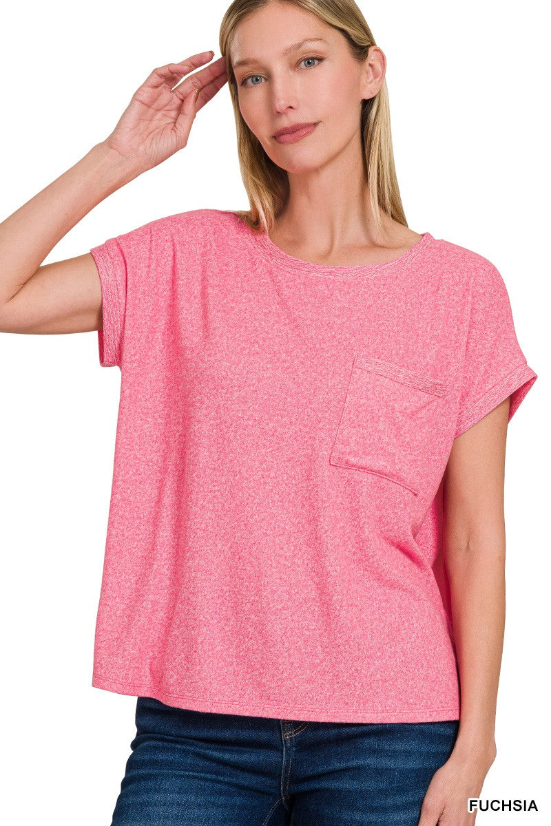 Melange Hacci Pocket Tee