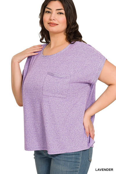 Melange Hacci Pocket Tee