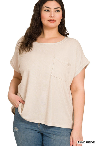 Melange Hacci Pocket Tee