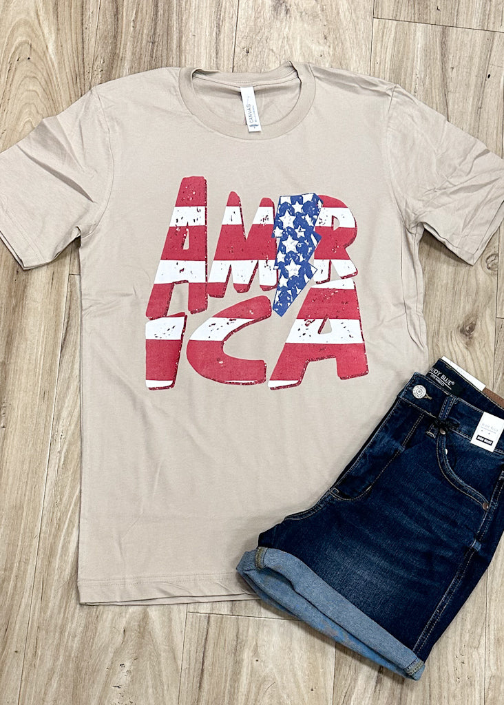 America Lightning Tee