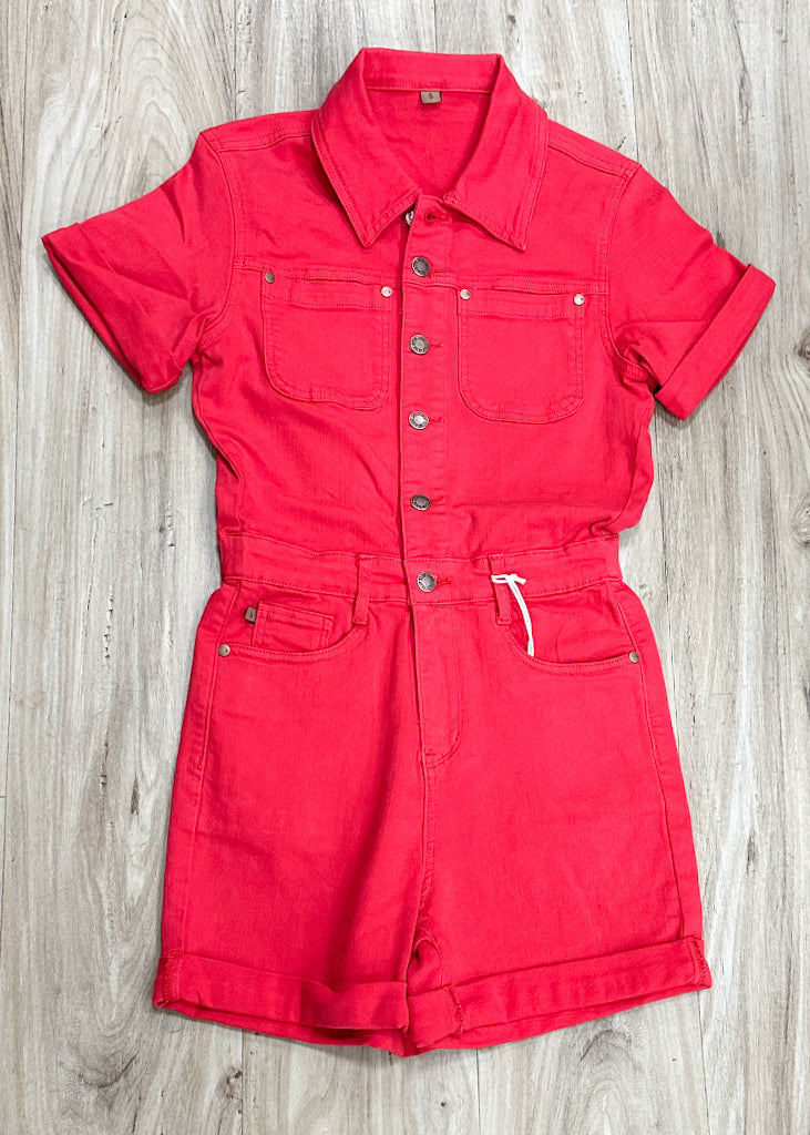 Judy Blue Short Jumpsuit