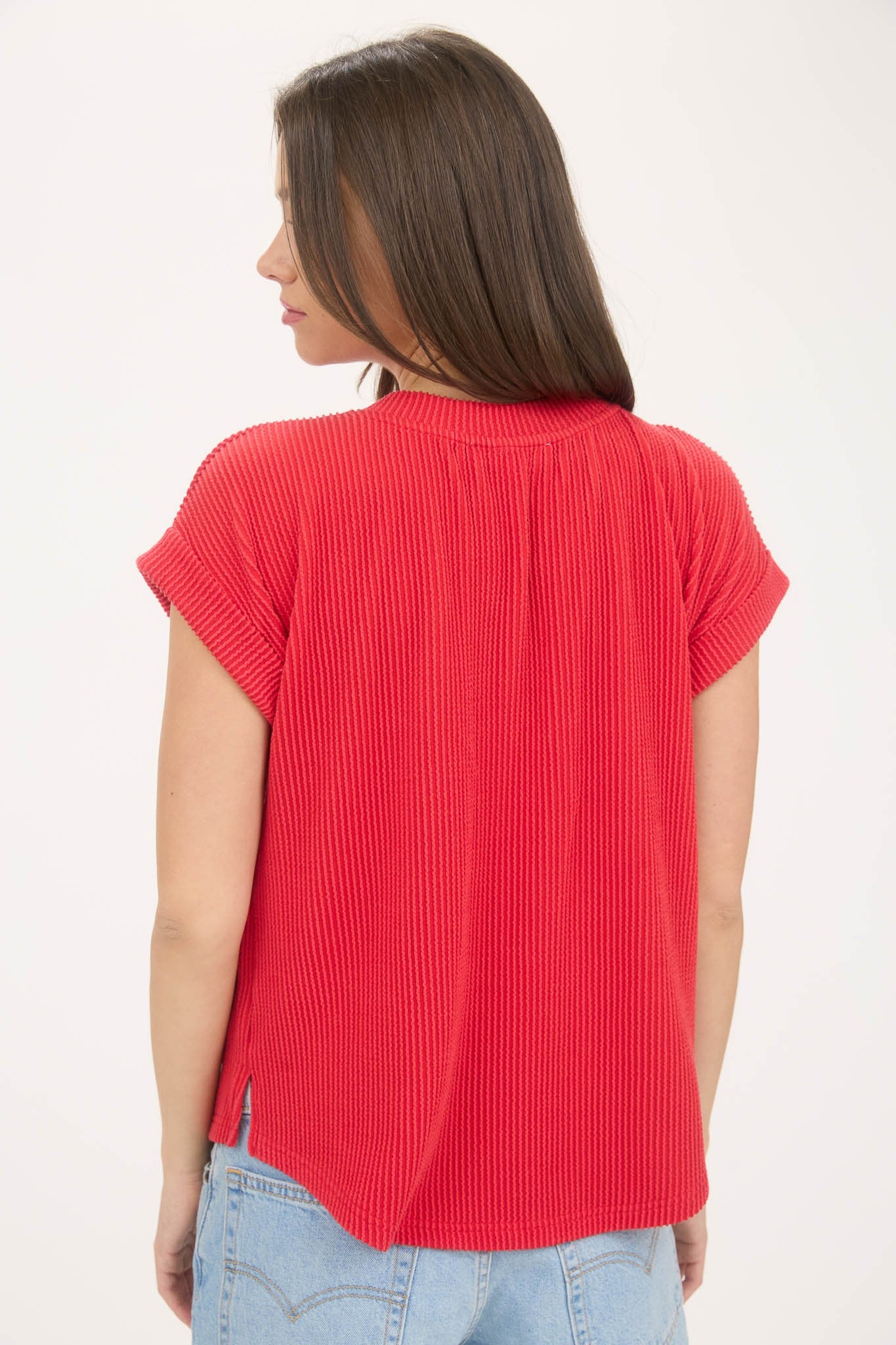 Short Sleeve Texas Sweater Top