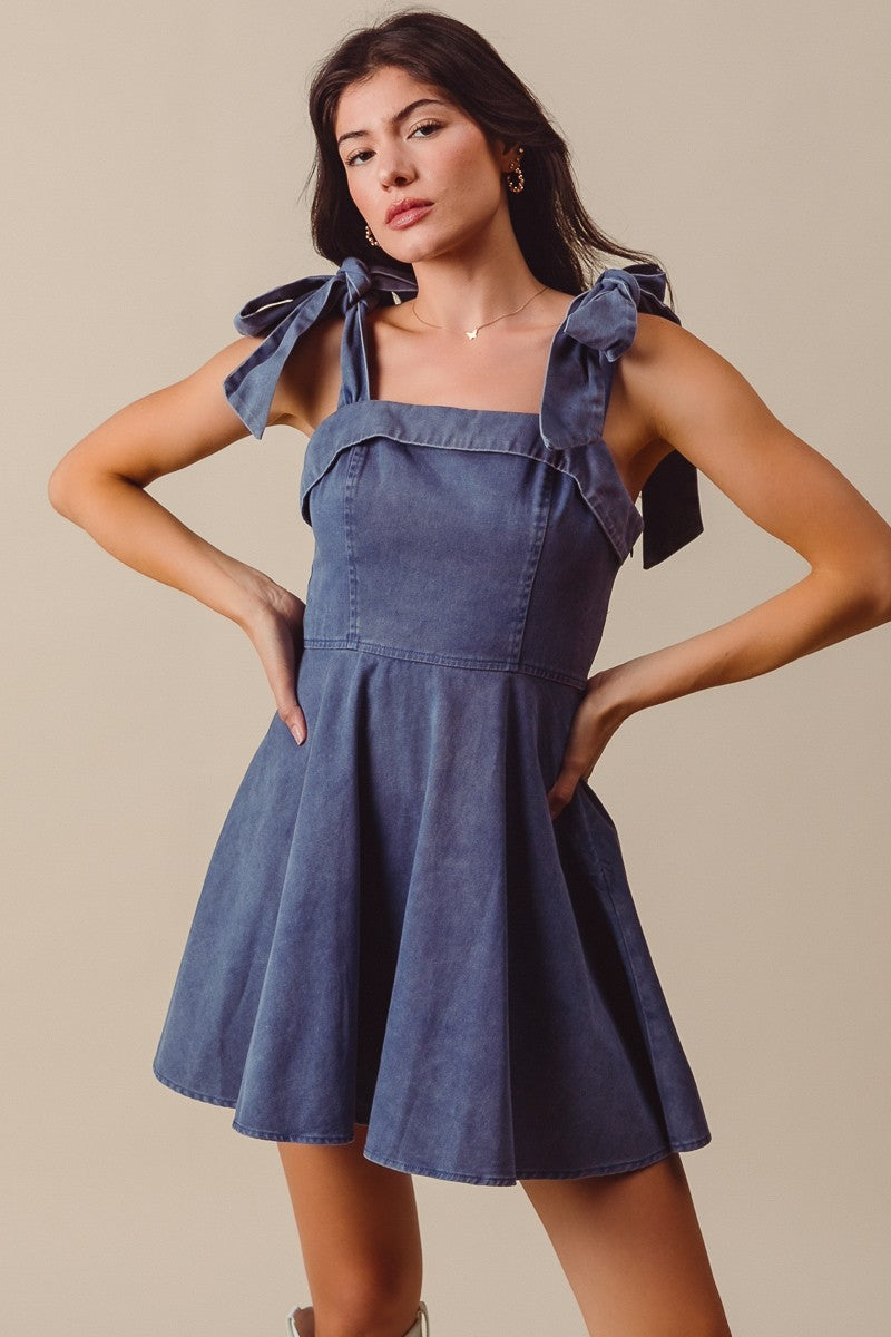 Fit and Flare Mini Dress