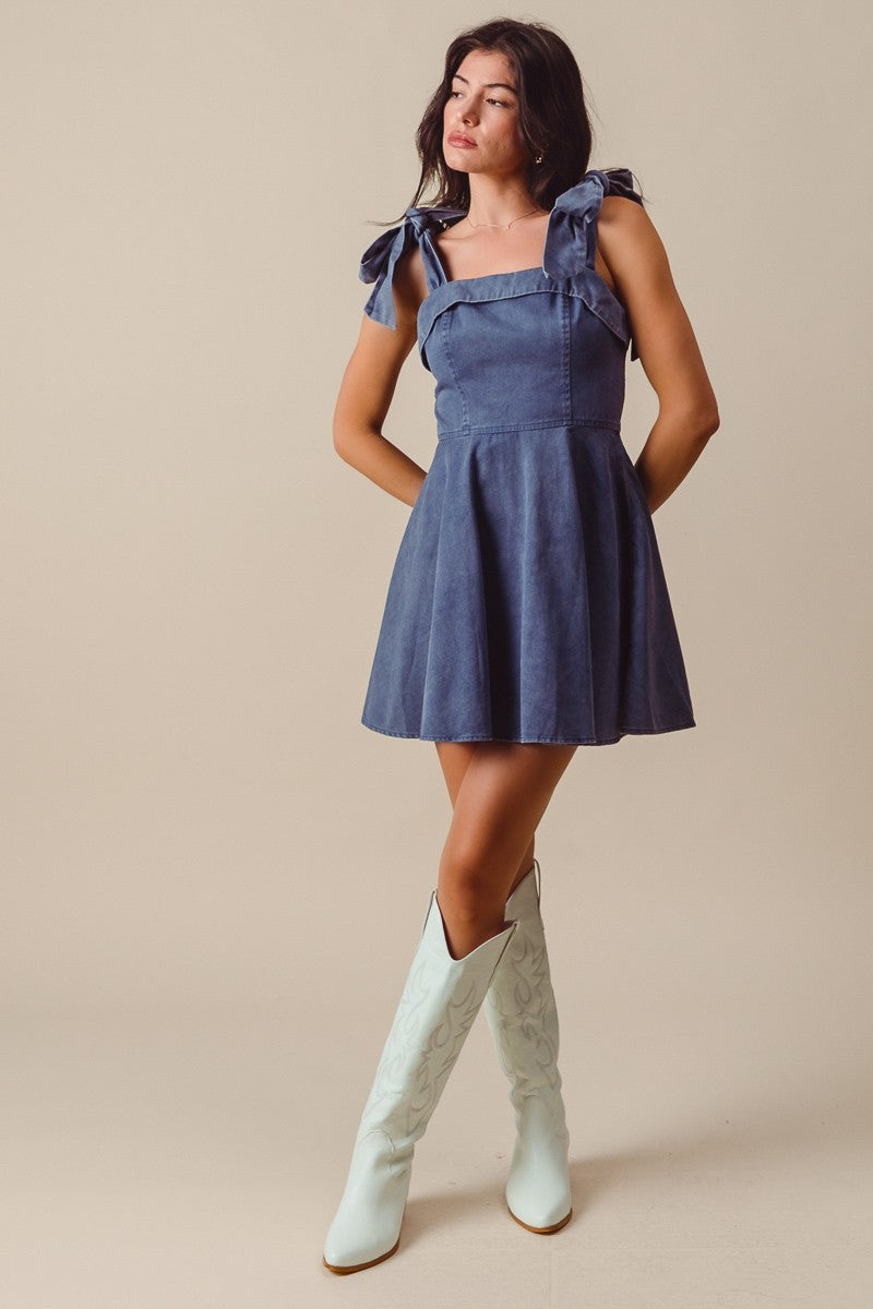 Fit and Flare Mini Dress