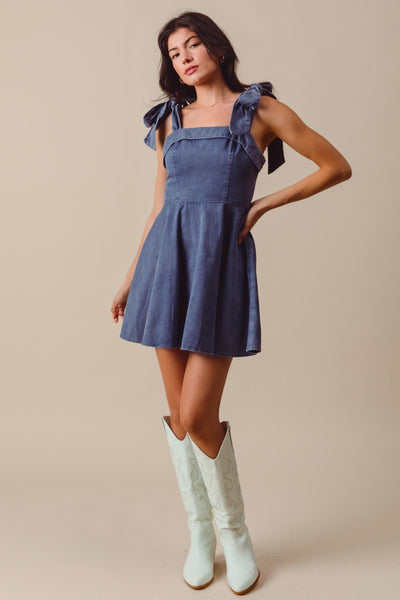 Fit and Flare Mini Dress