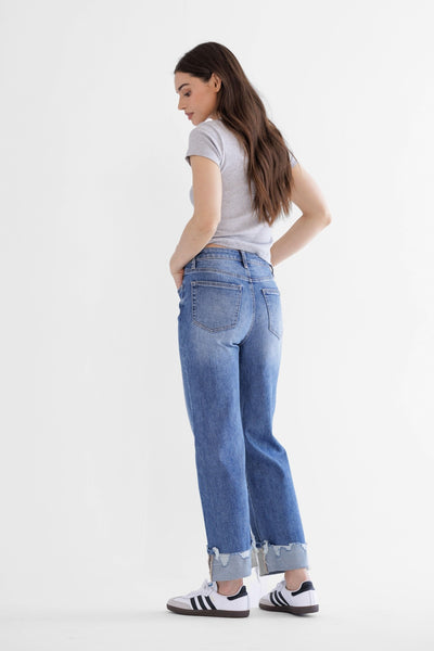 Mica High Rise Straight Leg Jeans