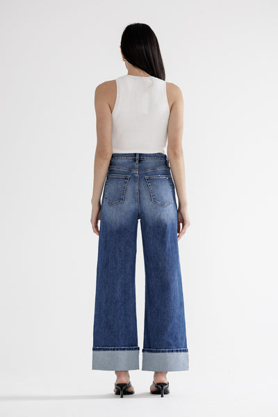Mica High Rise Wide Leg Jeans