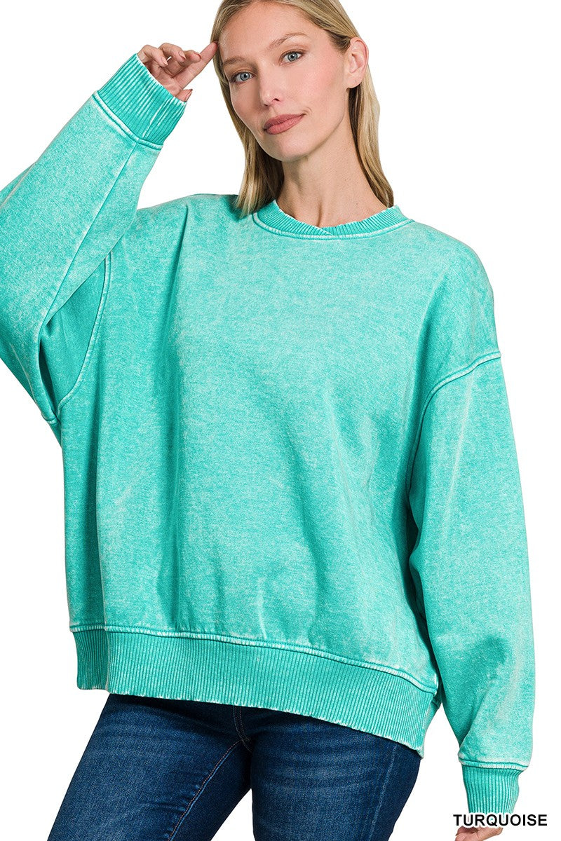Oversized Fleece Pullover