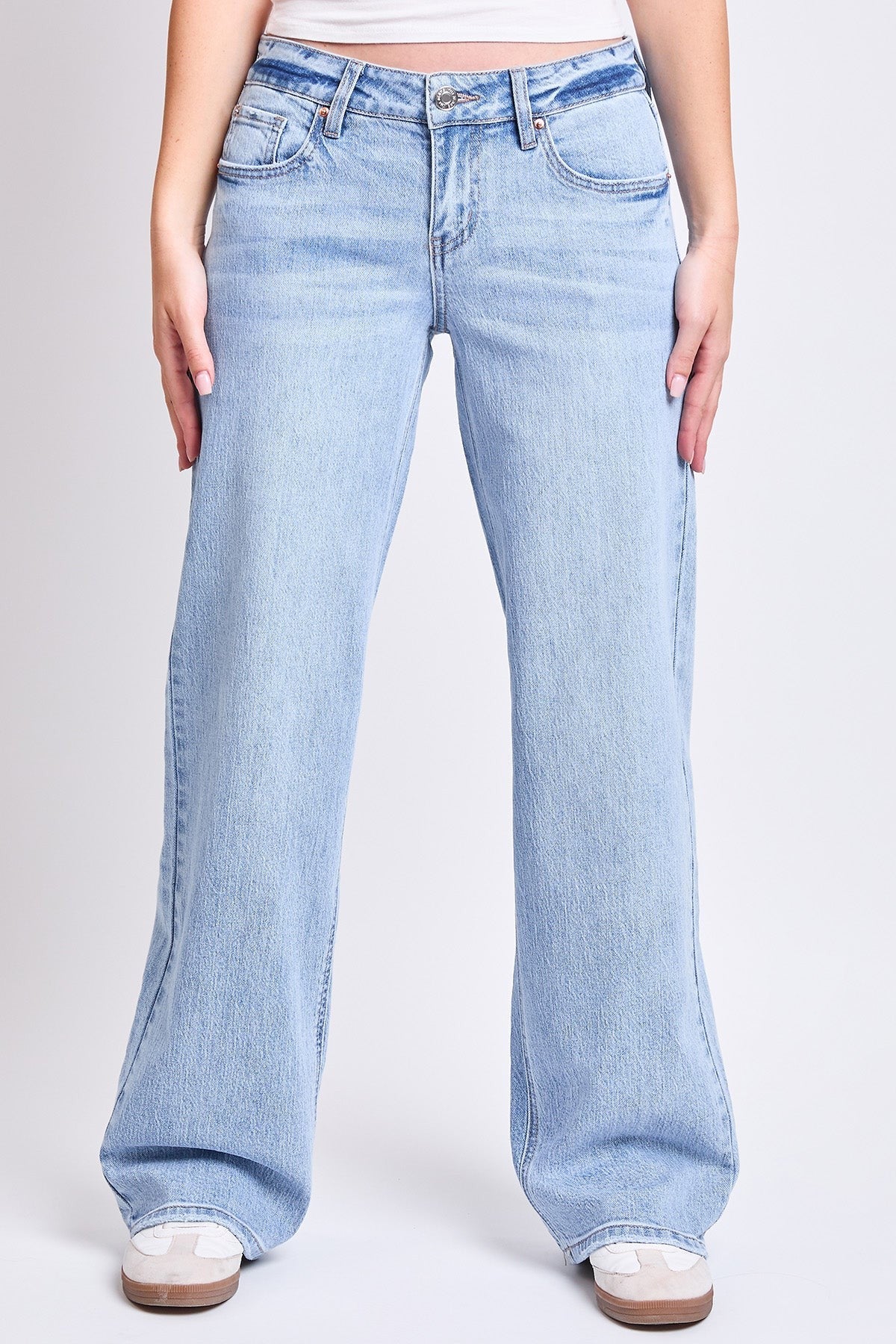 YMI Low Rise Wide Leg Jeans