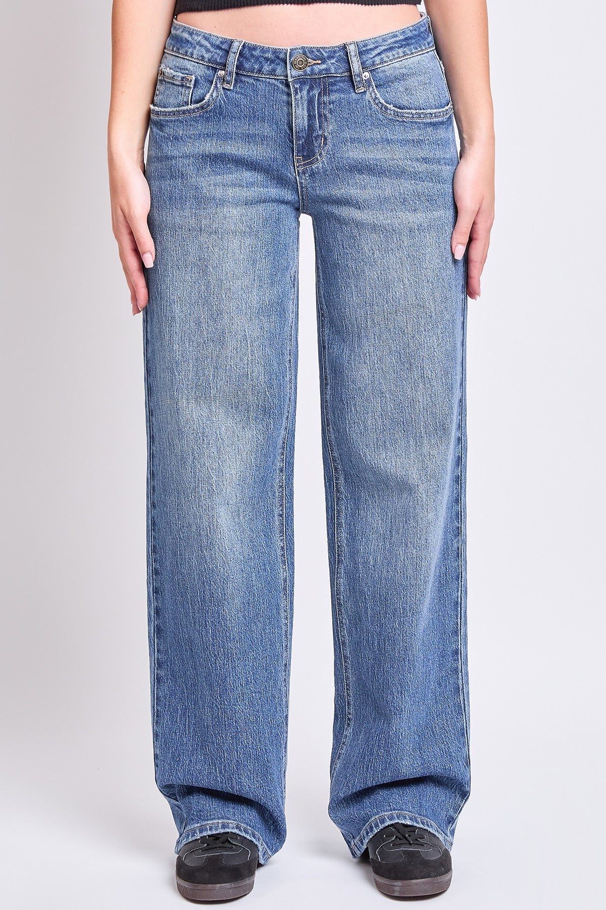 YMI Low Rise Wide Leg Jeans