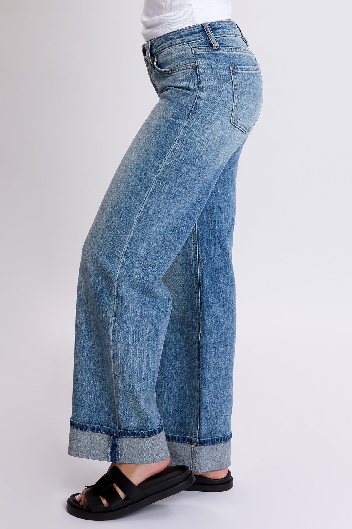 YMI Low Rise Wide Leg Jeans