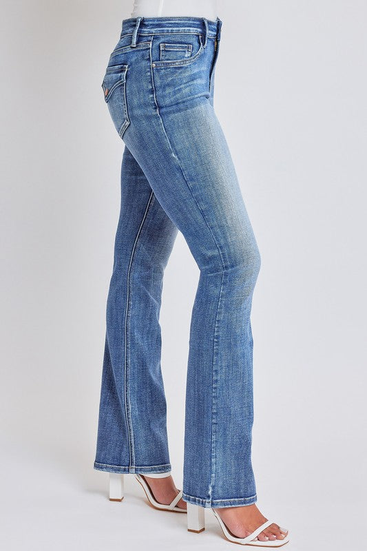 Mid Rise Bootcut Jeans