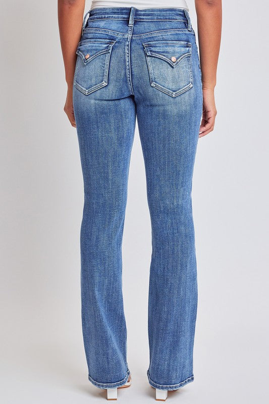 Mid Rise Bootcut Jeans