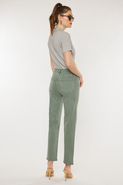 Olive 90's Straight Leg Jeans